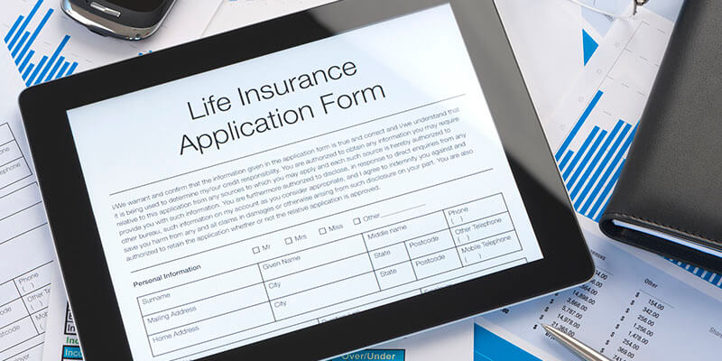 life insurance application form